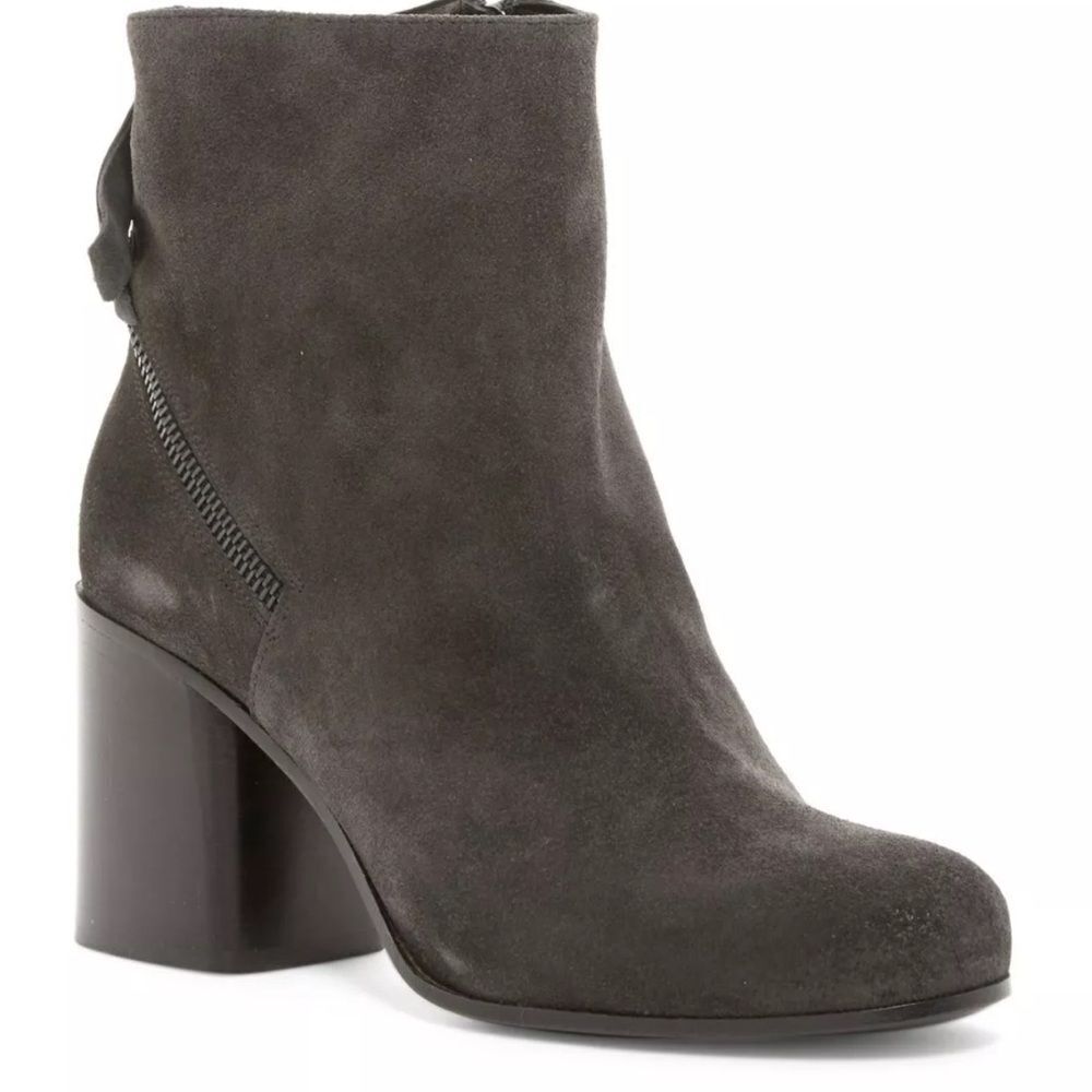 Alberto Fermani Cassia Ankle Boot, Grey Suede, Women Size 39
